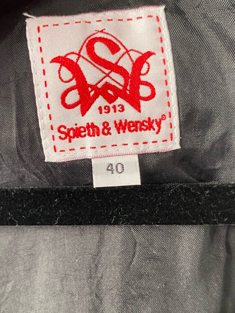 Spieth & Wensky German Dirndl Dress 40 US 8 Grey Floral Gingham Oktoberfest - Picture 15 of 16